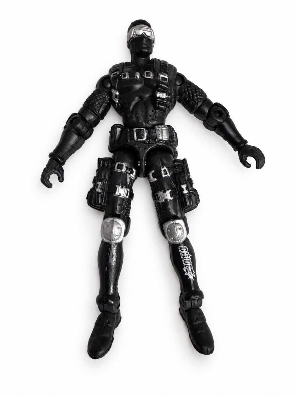 G.I. Joe 3.75” Figure Lot 2002-03 Snake Eyes Flint Wild Bill V7 V8 Wide Scope